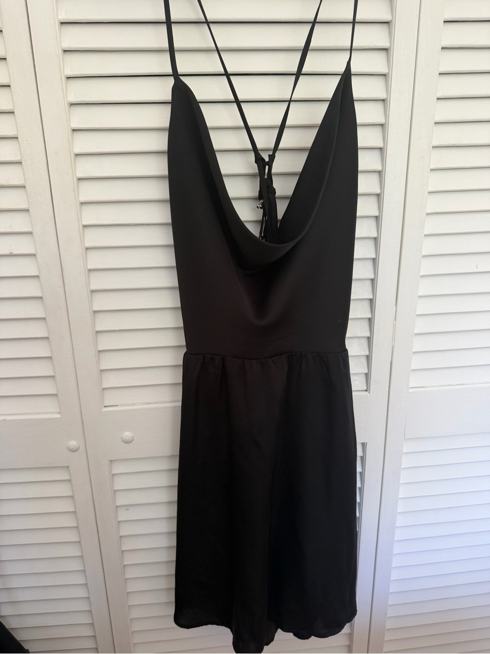 Free people black mini dress